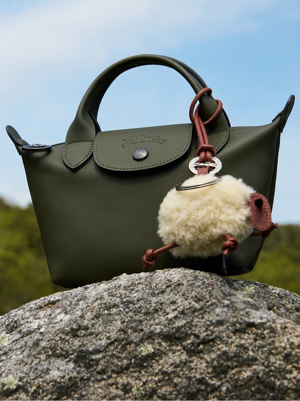 Longchamp Le Pliage Xtra Top Handle XS Leather Crossbody